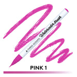 Watercolor brush - Pink 1