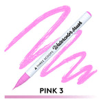 Watercolor brush - Pink 3