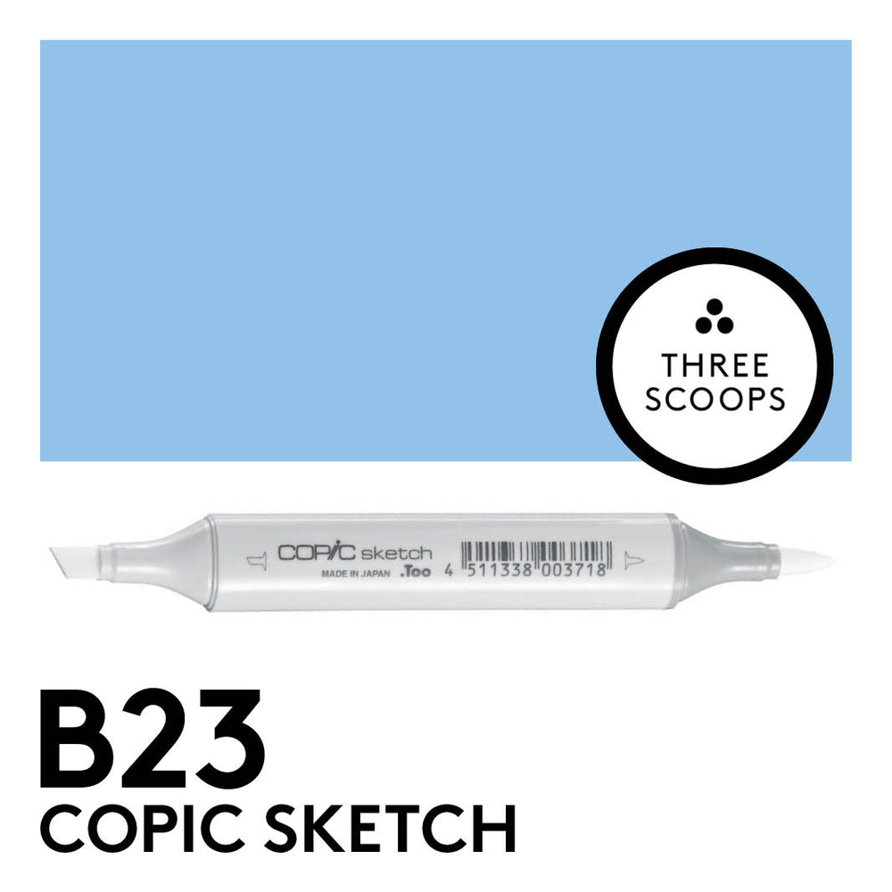 Copic Sketch B23 - Phthalo Blue