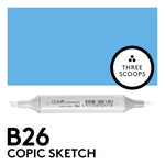 Copic Sketch B26 - Cobalt Blue