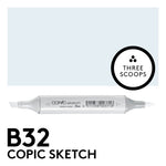 Copic Sketch B32 - Pale Blue