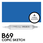 Copic Sketch B69 - Stratospheric Blue