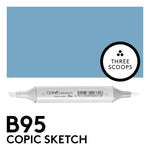 Copic Sketch B95 - Light Grayish Cobal