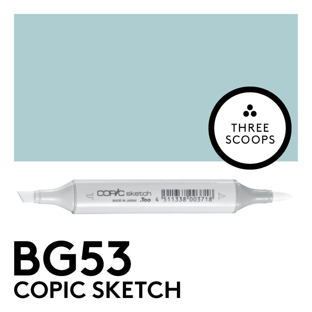 Copic Sketch BG53 - Ice Mint