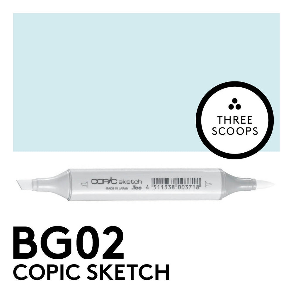 Copic Sketch BG02 - New Blue