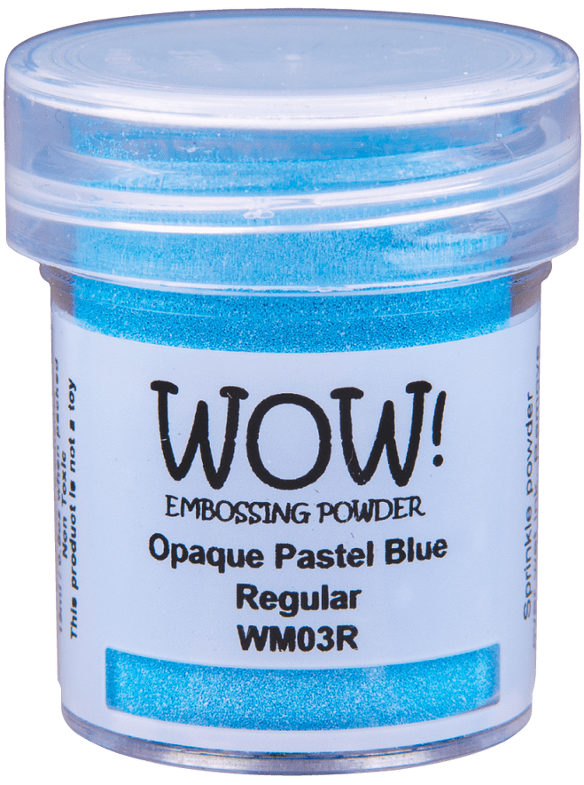 WOW Embossing Powder - Opaque Pastel Blue