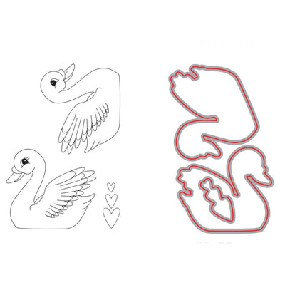 Svane stempeldie til stempel TSSM0149