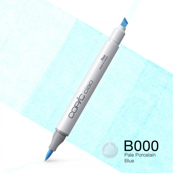 Copic Ciao B000 - Pale Porcelain Blue