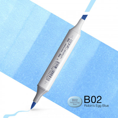 Copic Sketch B02 - Robin's Egg Blue