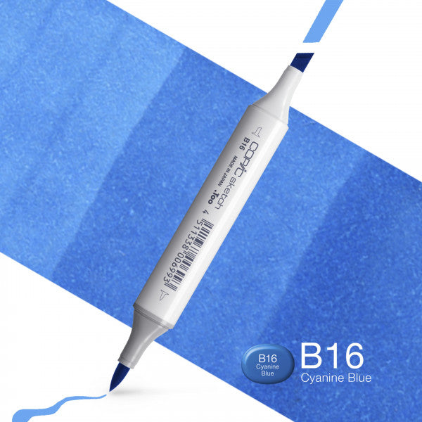Copic Sketch B16 - Cyanine Blue