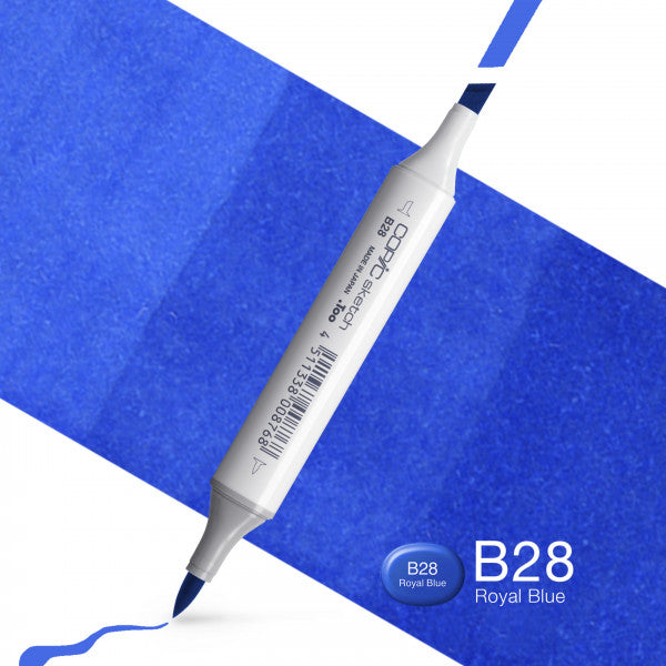 Copic Sketch B28 - Royal Blue