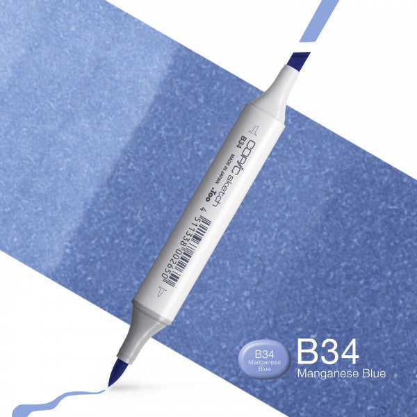 Copic Sketch B34 - Manganese Blue