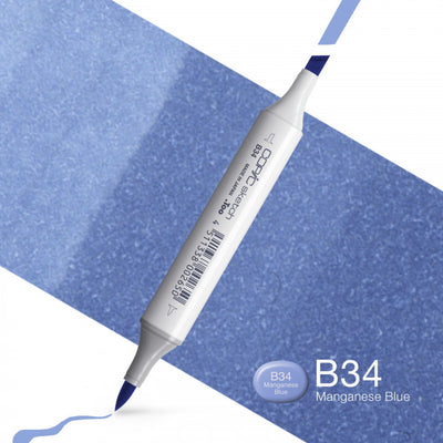 Copic Sketch B34 - Manganese Blue