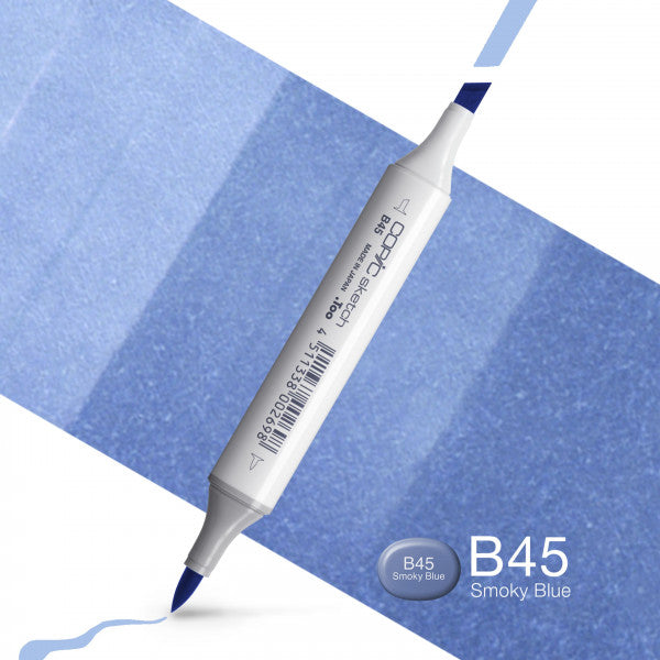 Copic Sketch B45 - Smoky Blue