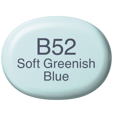 Copic Sketch B52 - Soft Greenish Blue