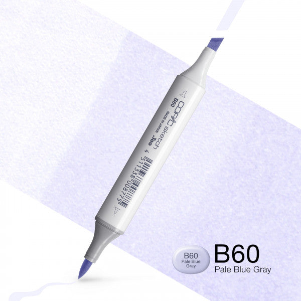 Copic Sketch B60 - Pale Blue Gray