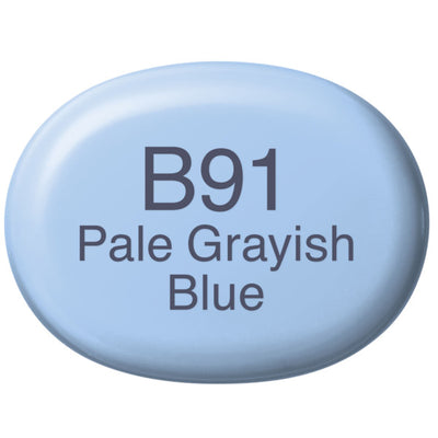 Copic Sketch B91 - Pale Grayish Blue