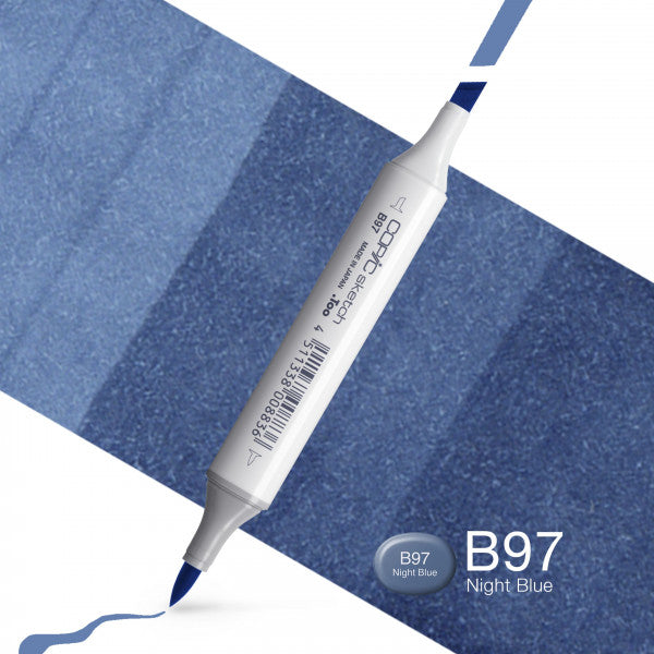Copic Sketch B97 - Night Blue