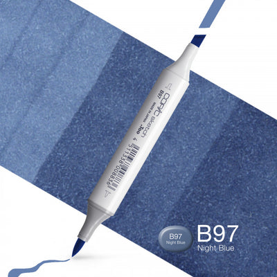 Copic Sketch B97 - Night Blue