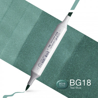 Copic Sketch BG18 - Teal Blue