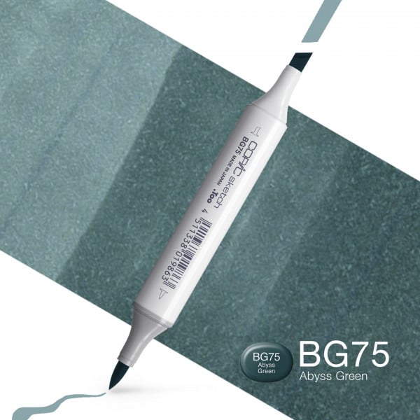 Copic Sketch BG75 - Abyss Green