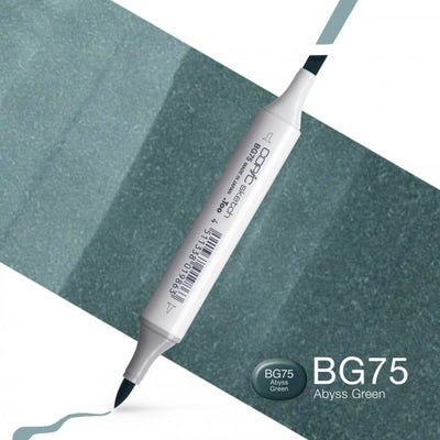 Copic Sketch BG75 - Abyss Green
