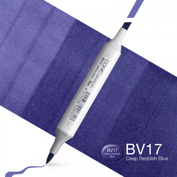 Copic Sketch BV17 - Deep Redish Blue