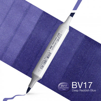 Copic Sketch BV17 - Deep Redish Blue