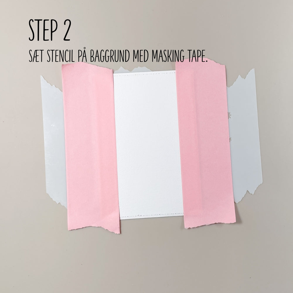 Startpakke Stencil og Oxide - Træer & Bjerge