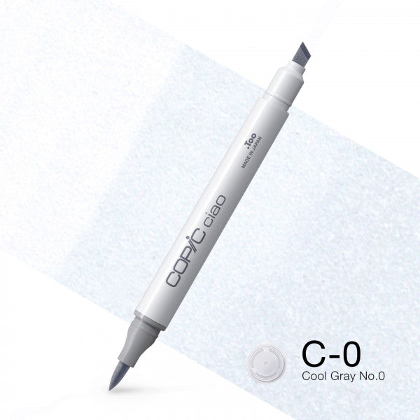 Copic Ciao C0 - Cool Gray No.0