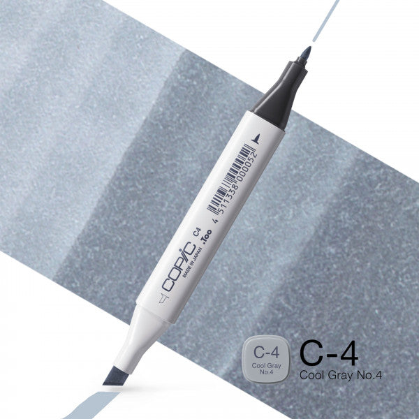 Copic Classic C4- Cool Gray No. 4