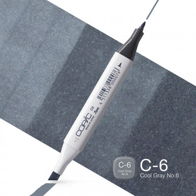 Copic Classic C6- Cool Gray No. 6