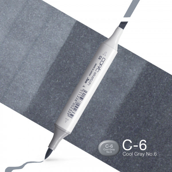 Copic Sketch C6 - Cool Gray