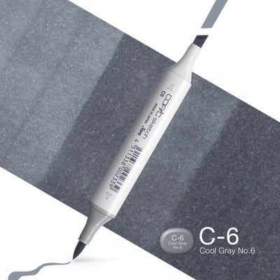 Copic Sketch C6 - Cool Gray