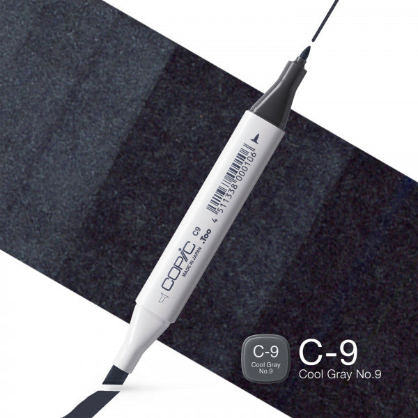 Copic Classic C9- Cool Gray No. 9