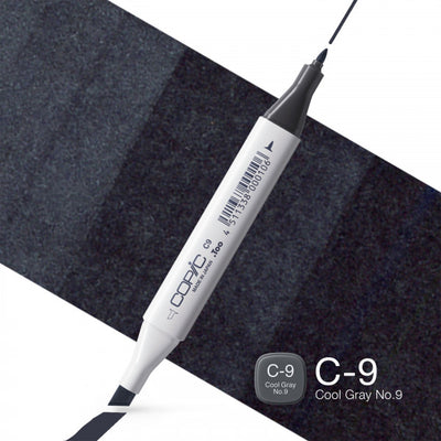 Copic Classic C9- Cool Gray No. 9
