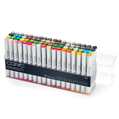 Copic Sketch sæt C - 72 stk.