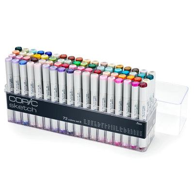 Copic Sketch sæt E - 72 stk.