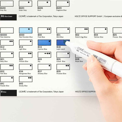 Copic Swatch Book