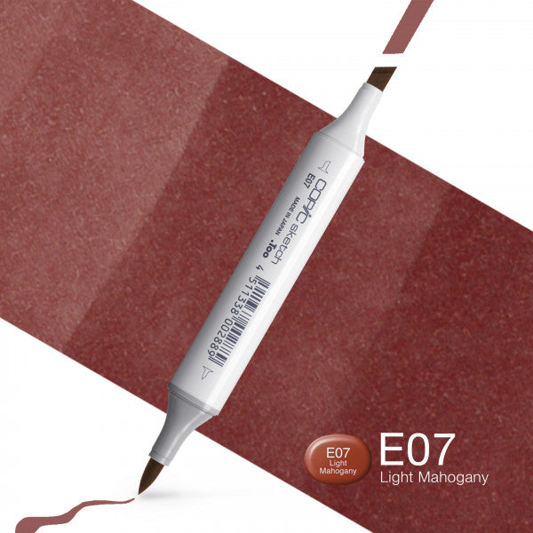 Copic Sketch E07 - Light Mahogany