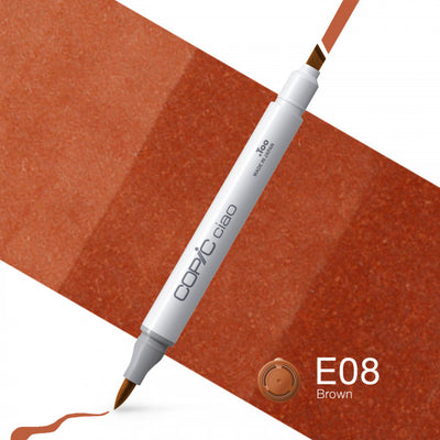 Copic Ciao E08 - Brown