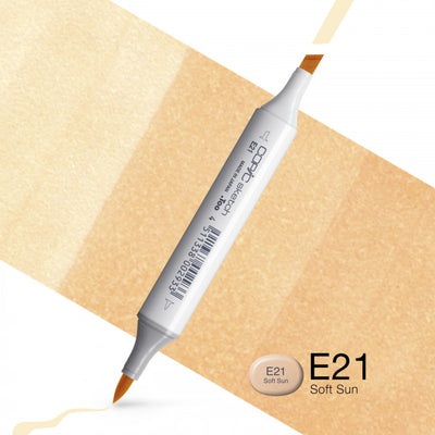 Copic Sketch E21 - Soft Sun