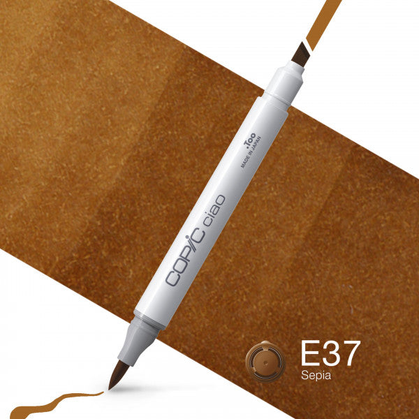 Copic Ciao E37 - Sepia