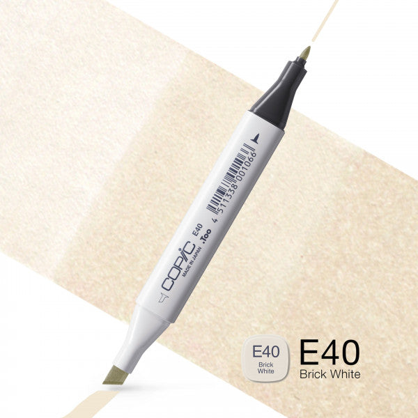 Copic Classic E40 - Brick White