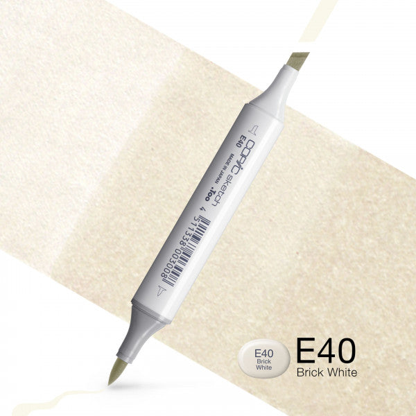 Copic Sketch E40 - Brick White