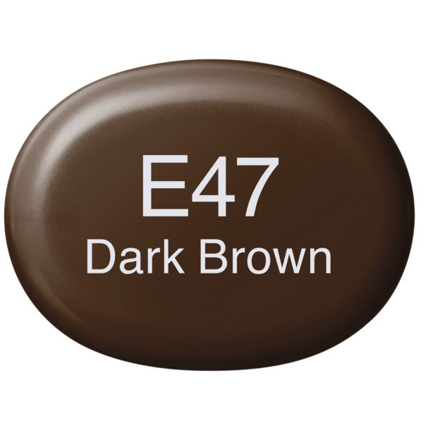 Copic Sketch E47 - Dark Brown