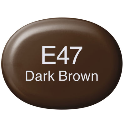Copic Sketch E47 - Dark Brown