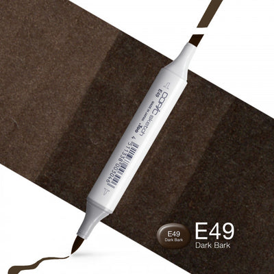 Copic Sketch E49 - Dark Bark