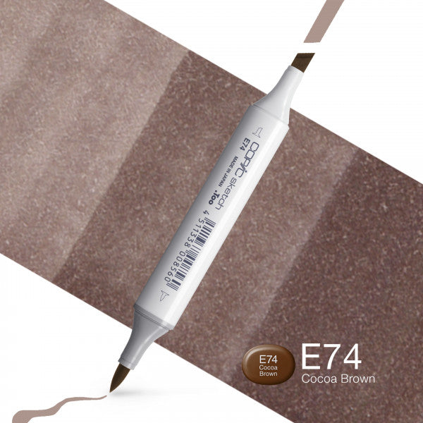 Copic Sketch E74 - Cocoa Brown