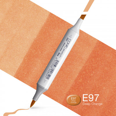 Copic Sketch E97 - Deep Orange